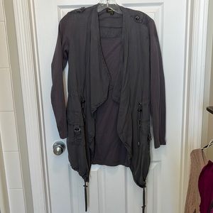 Slate gray cardigan size M